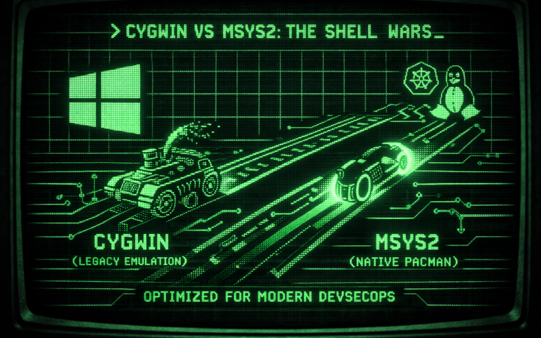Cygwin vs MSYS2 : Quel environnement choisir pour Windows ?