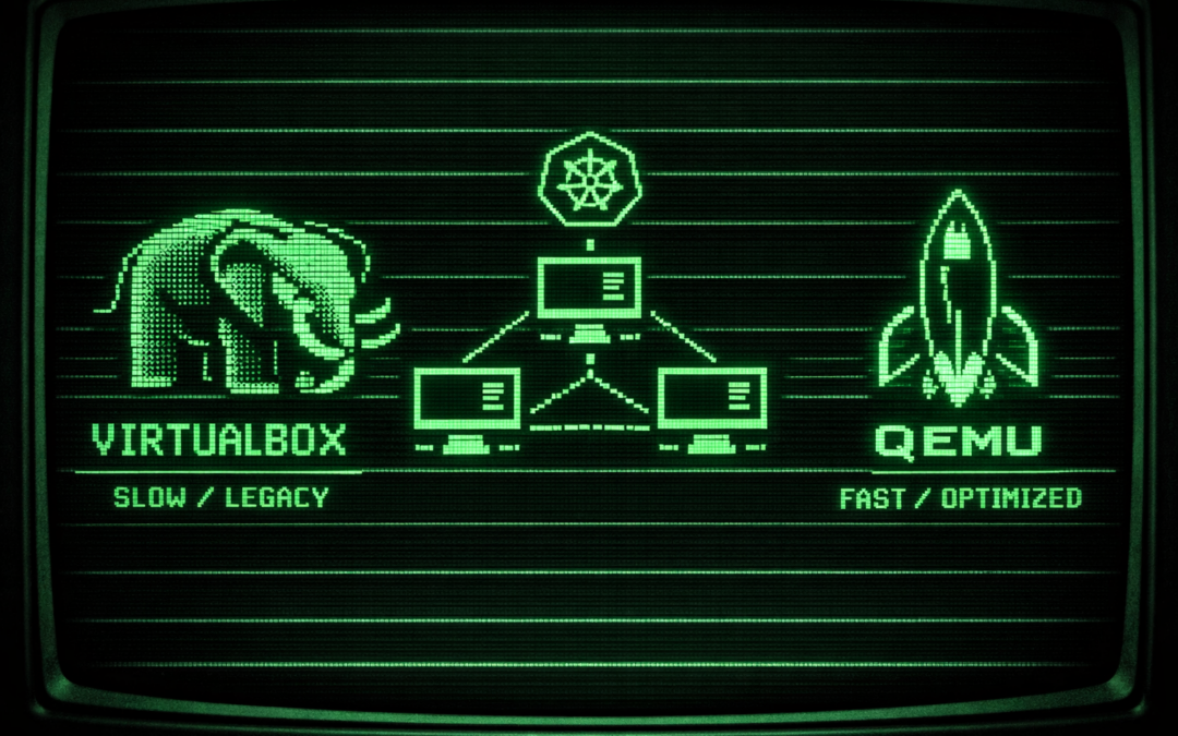Alternative VirtualBox -> QEMU pour mon Lab Kubernetes