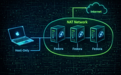 Lab Kubernetes VirtualBox : Configurer le NAT Network et Host-Only sur Fedora